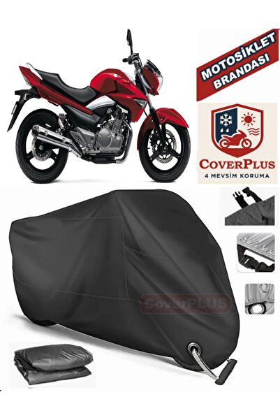 MotoEN قفل أسود متوافق مع سوزوكي GW250 Inazuma Motor القماش المشمع للدراجات ا...