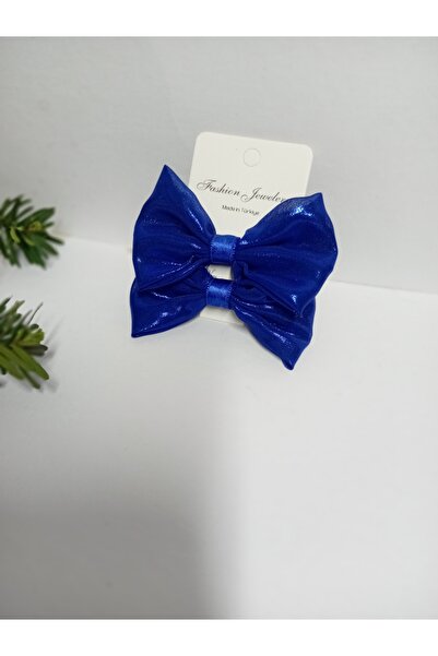 Lissa Aksesuar Set de 2 model cu cataramă cu fundă albastru închis elegant mamă fiică cumpărăți singur