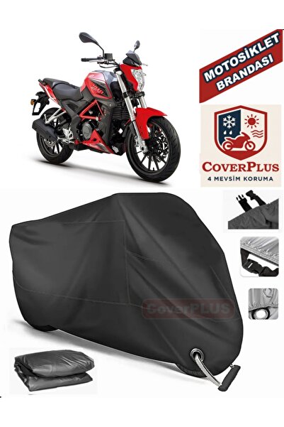 MotoEN Black Lock Compatible Benelli Bn 251 Motor Tarpaulin Motorcycle Tarpau...