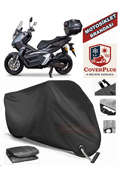 MotoEN قفل أسود متوافق مع Falcon T-Rex 188 Motor Tarpaulin دراجة نارية قماش ا...