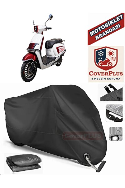 MotoEN قفل أسود متوافق مع Apachi Beauty 125 Motor Tarpaulin دراجة نارية قماش ...