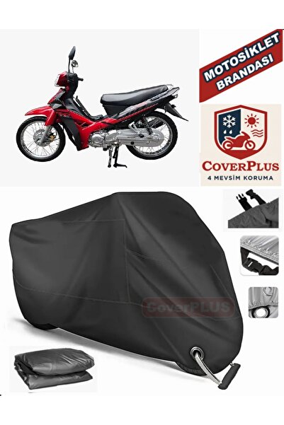 MotoEN Black Lock Compatible Steel Motor Angel 50 Motor Tarpaulin Motorcycle ...