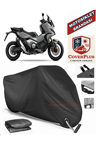MotoEN Black Lock Compatible Honda X-Adv 350 Motor Tarpaulin Motorcycle Tarpa...