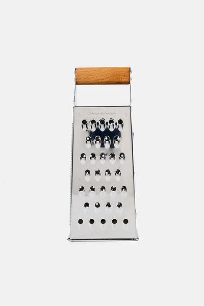 Catherine Malandrino Stainless Steel 4 Side Grater, Silver