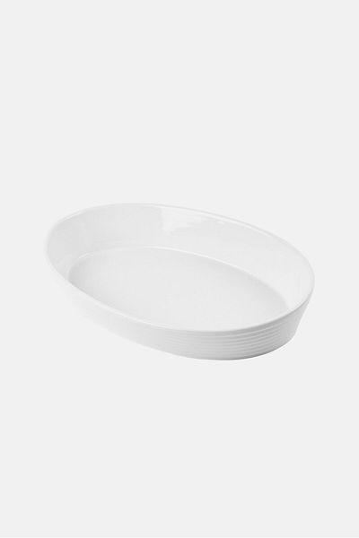 Kuchenprofi Oval Shaped Oven Dish, White