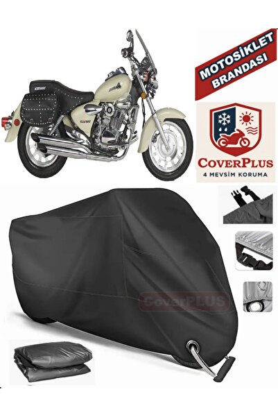 MotoEN Black Lock Compatible Steel Motor Crown 150 Motor Tarpaulin Motorcycle...