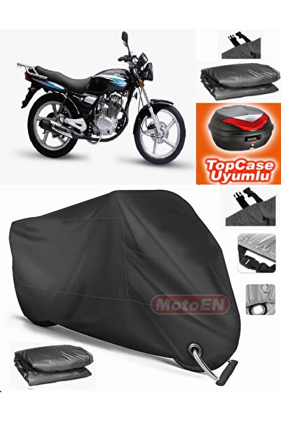 MotoEN Black Lock Compatible Legal Terry Tarpaulin Topcase Topcase Compatible...