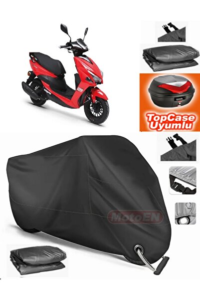 MotoEN قفل أسود متوافق مع Kuba Pesaro 50 X Canvas Topcase Back Bag متوافق مع ...