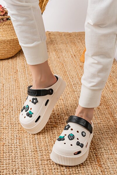 Slipcat Unisex High Soled Sea Sabo Doctor Nurse Hospital Comfort Sandals Unisex