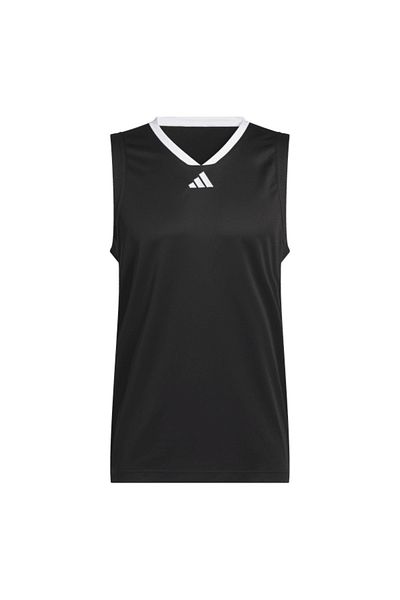 adidas Men's Basketball Sleeveless T-Shirt Tank Top 3-Stripes Tank Ji7574