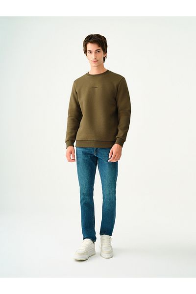 Loft Men's Sweatshirt Dark Khaki Lf 2034268