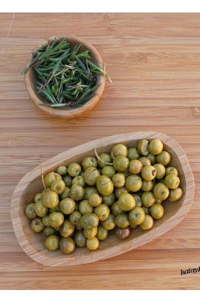 FT ALATURKA LEZZETLER Hatay Halhalı Zeytin Taş Kırma (1000 Gr)