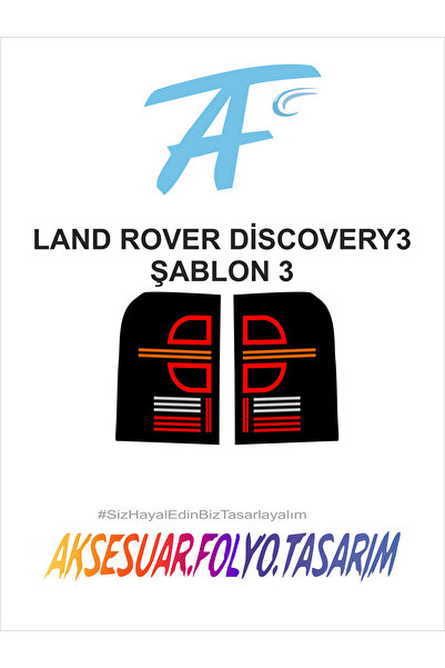 aksesuar folyo tasarım لاند روڤر ديسكڤري 3 لاند روڤر ديسكڤري 3 ستوب فويل