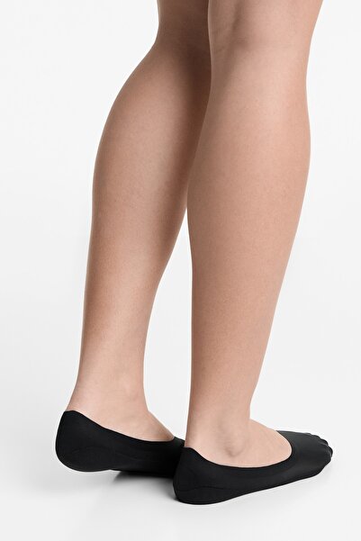 Oysho 2 pairs of medium cut cotton blend invisible socks