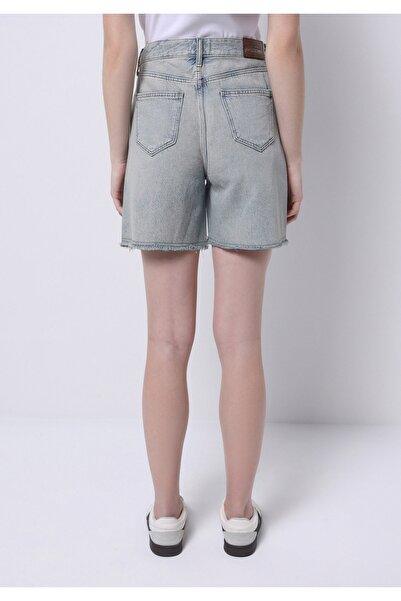 Colin's Шорти з прямим кроєм, високою талією та прямими штанинами, жіночі, індиго