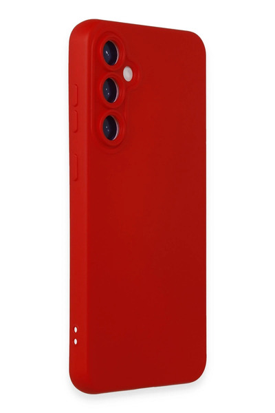 NewFace Samsung Galaxy S23 Fe Case Nano Inside Velvet Silicone - Red Nrmsa