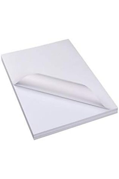 STOREMAX Muartshop Qty A4 Adhesive (Sticker) Paper Label Inkjet and Laser Matte Surface 871301