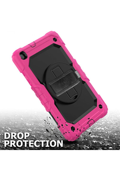 NewFace Samsung Galaxy T290 Tab a 8 Case Pars Tablet Cover - Pink 1494240709