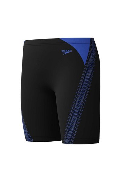 SPEEDO Swimming Trunks for Boys Hyperboom Jam (Black/Blue)