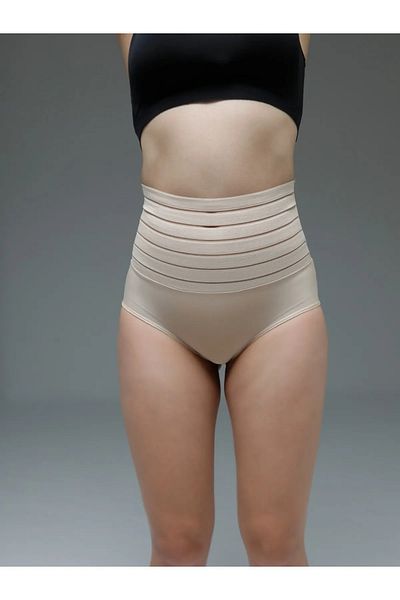 SAUNA SUIT Women's High Waist Abdominal and Belly Tightening Skin Color Tightening Panties Corset