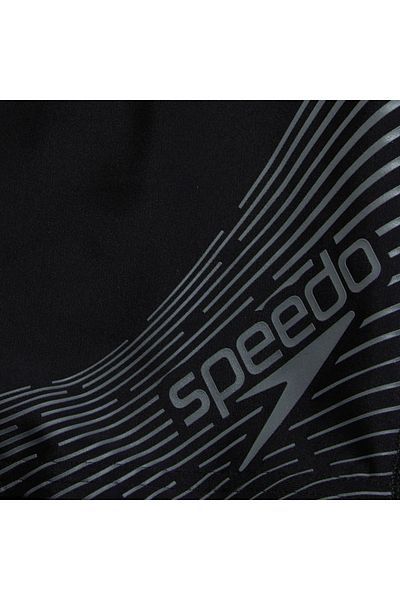 SPEEDO Medley Boys' Swimsuit (Black/Grey)