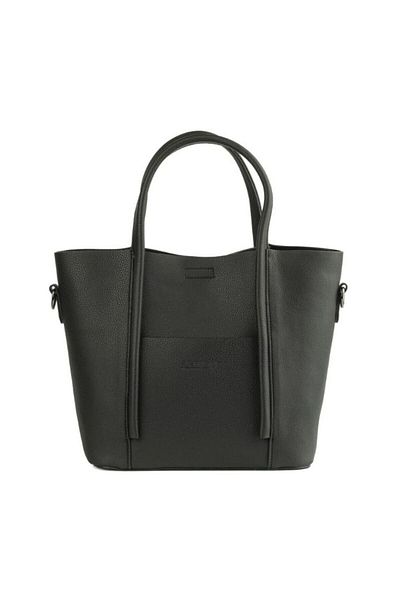 Armine Modern Large Internal Volume Useful Shoulder Bag Black