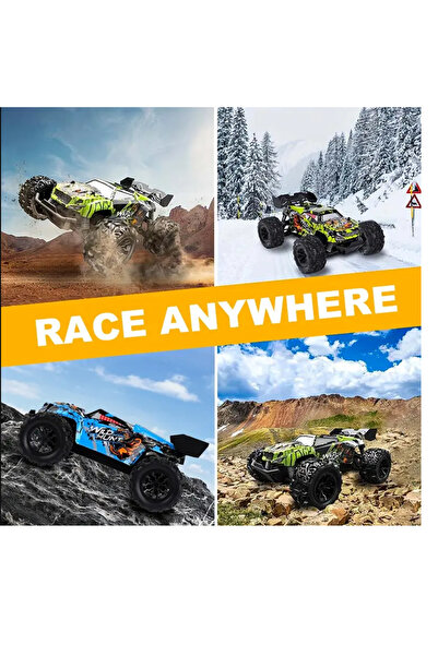 free spor Profesyonel Rc Uzaktan Kumandalı Araba 20 Km Hız Yapan Off Road Polar Pro Arazi Aracı