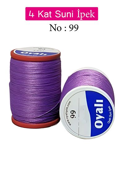 sedustore Embroidered 4 Layers Rayon Yarn Needlepoint Beading Floss Crochet No:99