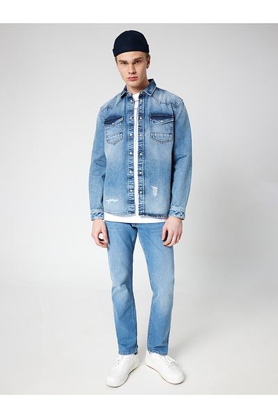 Loft Slim Fit Ανδρικό πουκάμισο U.sleeve