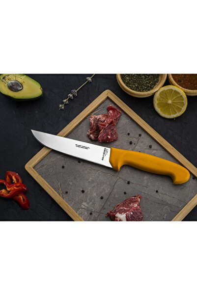 Reis 30cm. Yatağan Paslanmaz Karbon Çelik Kasap Bıçağı
