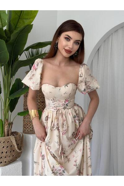 conconmoda Rochie de mica de design pentru femei Glope cu modele florale