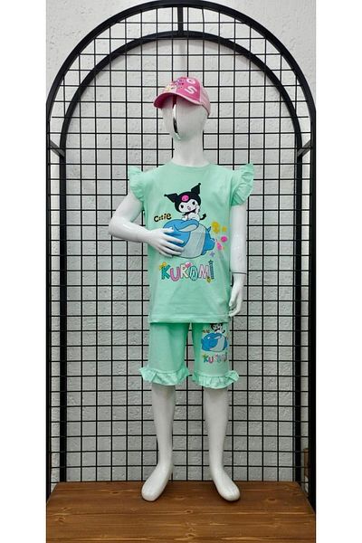 Terry Girl's Pjs with Kuromi Shorts