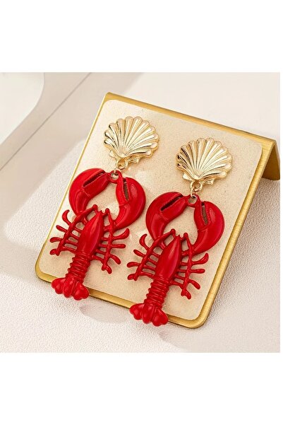 mos&more Yengeç Ve Midye Kabuğu Şık hafif Kadın Küpe