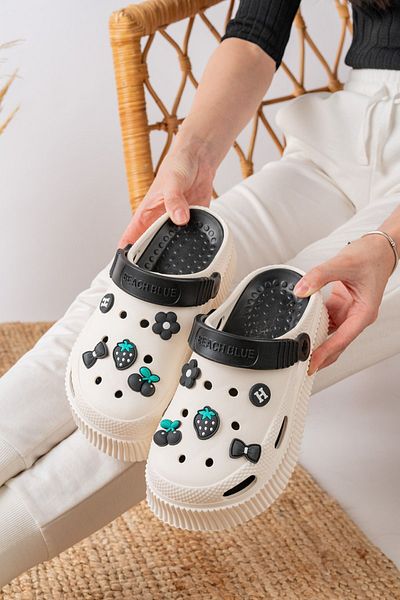 Slipcat Unisex sandále s vysokou podrážkou Sea Sabo Doctor Nurse Hospital Comfort Sandály Unisex