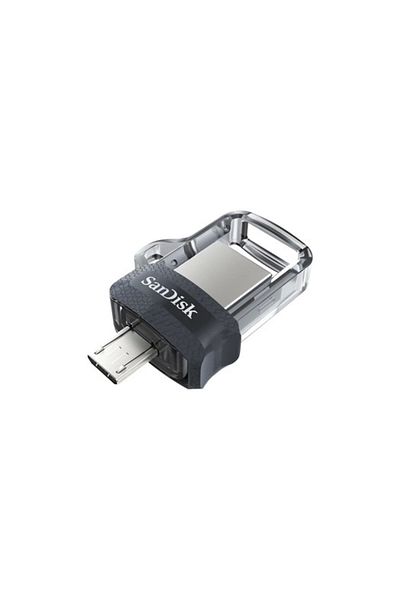 SanDisk Ultra Dual Drive M3.0 - 256gb Grey & Silver