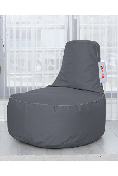 EARMUT Eva Spor Dikiş Armut Koltuk Füme