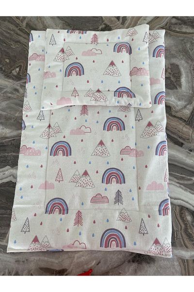 Yusra Rainbow Patterned Foldable Changing / Stroller Mat