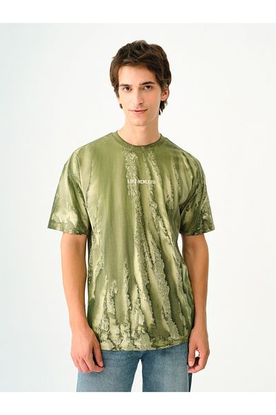 Loft Ανδρικό μπλουζάκι Oversize - Μανίκια