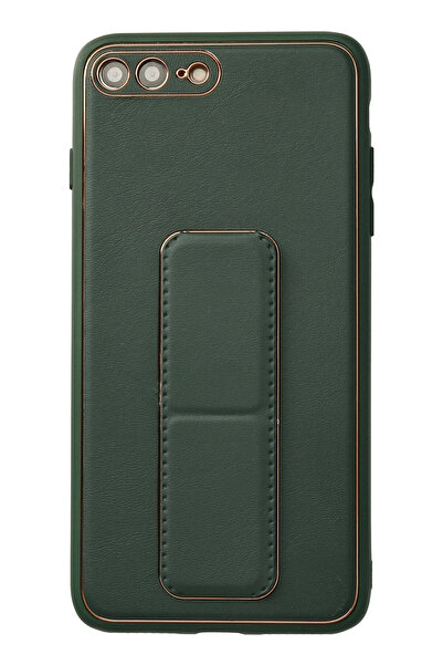 NewFace حافظة آيفون 7 بلس من جلد كوكو - أخضر 1492505709