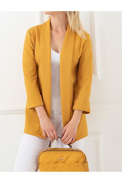Modanguzel Women's Capri Sleeve Jacket