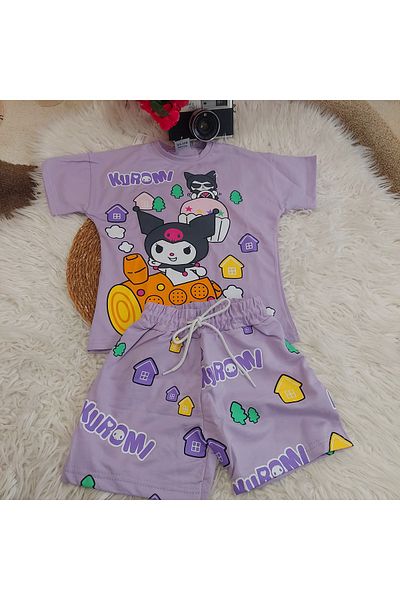 Özeniş Kuromili Shorts Suit