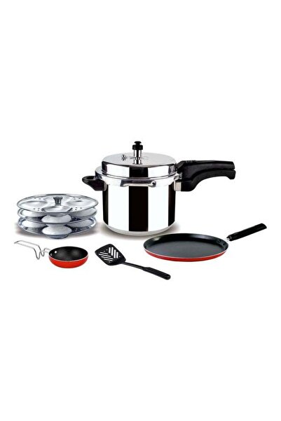 ROYALFORD 5-Piece Non Stick Cookware Set Multicolour 5 Liters