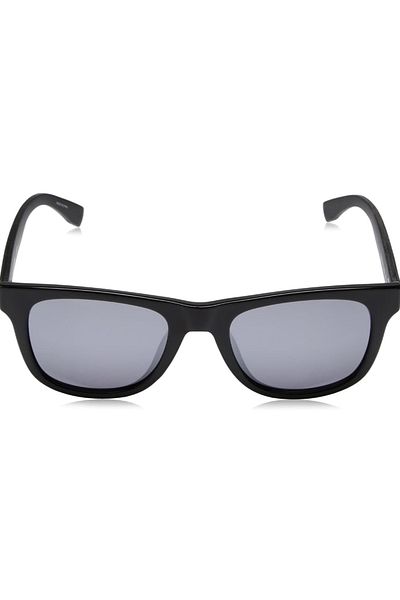 Lacoste Matte Black Square Sunglasses L90SOG 001 Size 52