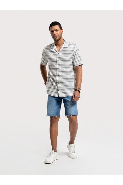 Loft Ανδρικό πουκάμισο Relaxed Fit - Μανίκια