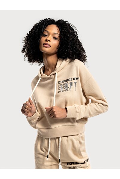 Loft Loose Crop Kadın Sweatshirt