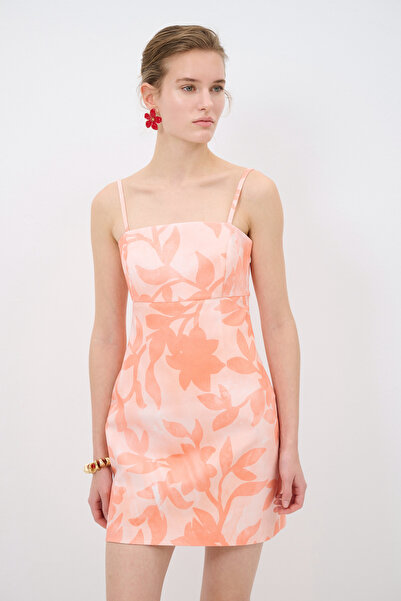 adL Straplez Mini Elbise