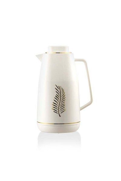 ROYALFORD 1.0 L Vacuum Flask with Pink Glass Inner and PP Outer Body