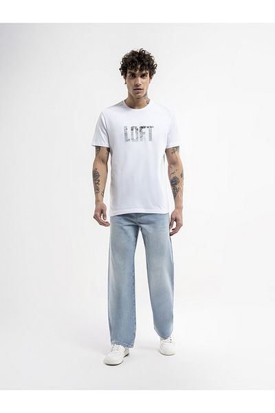 Loft Λευκό ανδρικό μπλουζάκι - Lf 2035332