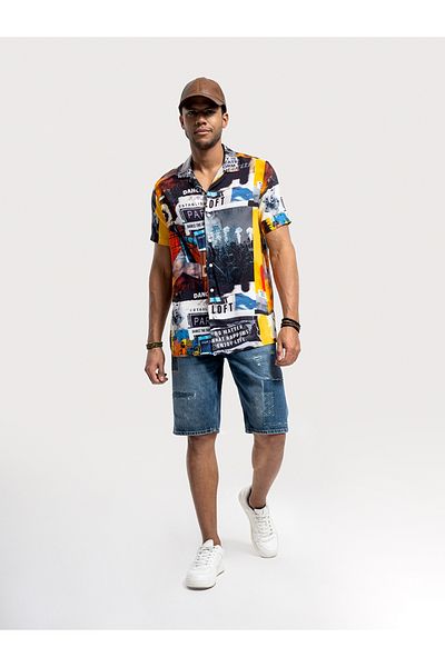 Loft Pantaloni scurți Straight Fit pentru bărbați