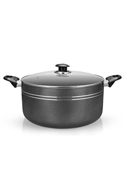 ROYALFORD طاجن ألومنيوم 30 سم بسمك جسم 2.5 مم، مقاوم للحرارة من الخارج، قوي